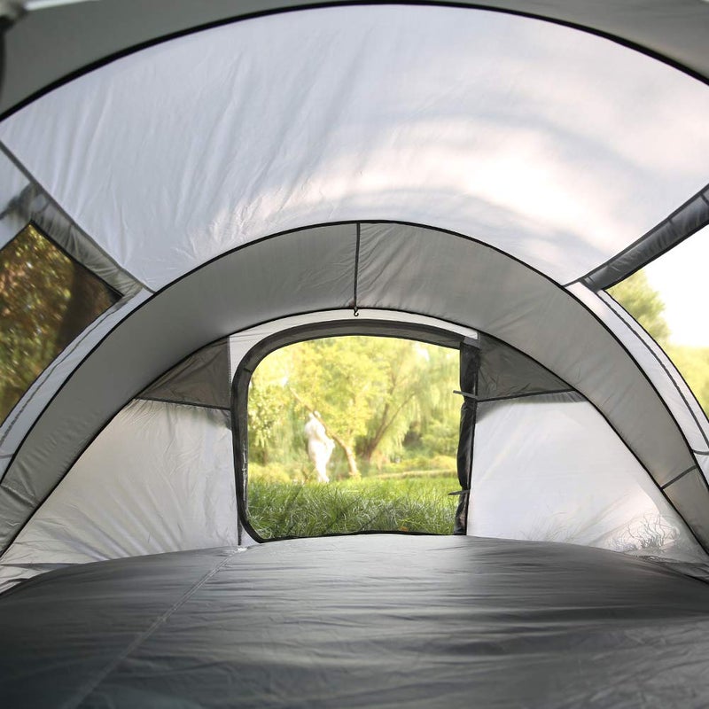 EchoSmile Instant Pop Up Camping Tent, 2/4/6 Person, Easy Setup Tent, Water Resistant Dome, Portable with Carry Bag - Image 5